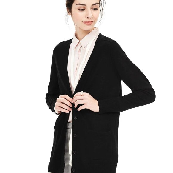 Banana Republic Oversized Boyfriend Cardigan - Picture 1 of 2